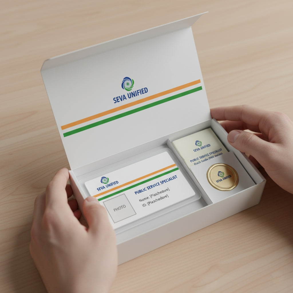 Seva Unified Public Service Specialist ID Kit – Apni Pehchaan, Apna Adhikar!