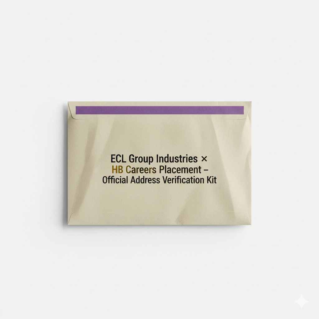 ECL Group Industries × HB Careers Placement – Official Address Verification Kit