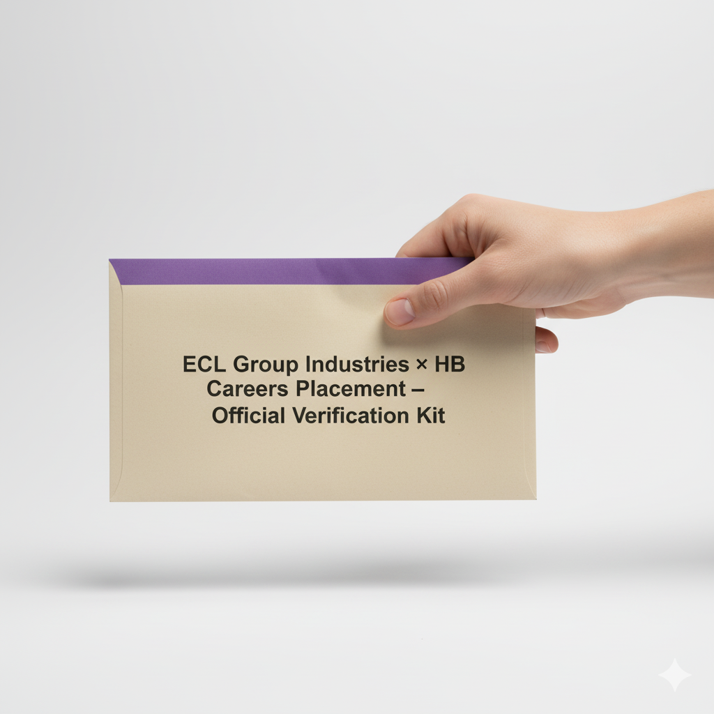 ECL Group Industries × HB Careers Placement – Official Address Verification Kit