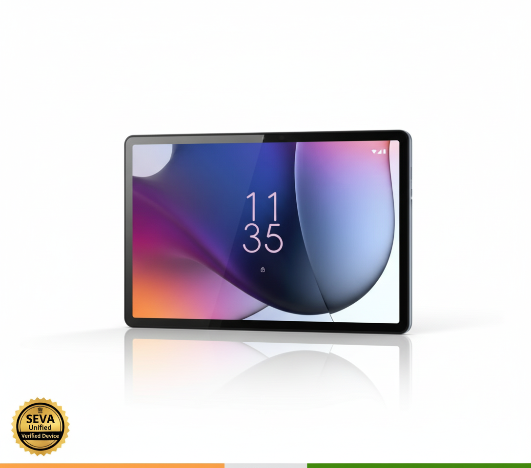 SEVA Unified Verification Tablet Kit – Motorola Tab G62 (Official Partner Device)